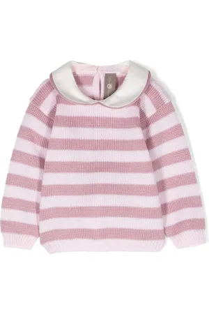 LITTLE BEAR Cardigan en laine vierge à rayures