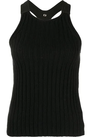 DION LEE Débardeur en maille nervurée