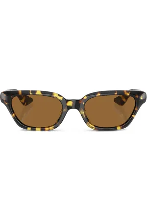 Oliver Peoples Lunettes de soleil à monture papillon
