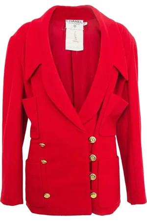 CHANEL Manteau à boutonnière croisée (années 1990)