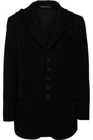 YOHJI YAMAMOTO Veste en laine à capuche