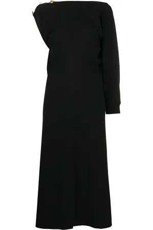 Givenchy Robe nervurée à design une épaule