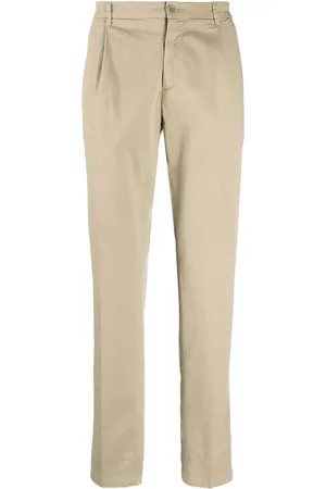Aspesi Pantalon droit à détails plissés
