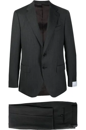 CARUSO Costume à veste à simple boutonnage