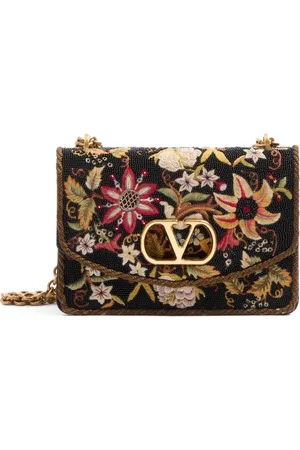 VALENTINO GARAVANI Sac porté épaule Vain à broderies