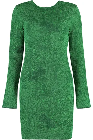 Givenchy Robe courte à fleurs en jacquard