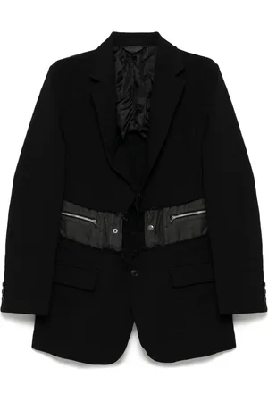 Comme des Garçons Blazer à simple boutonnage