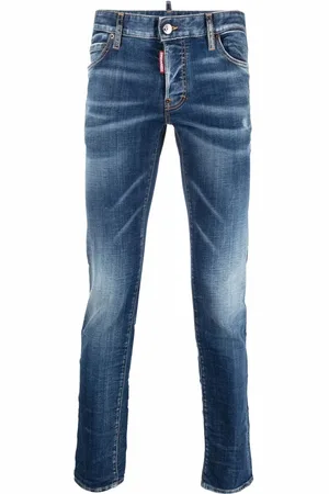 Dsquared2 Jean skinny à effet délavé