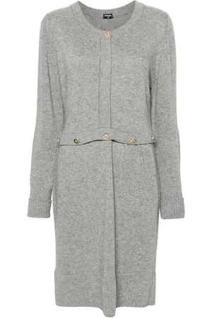 CHANEL Robe mi-longue en cachemire (années 1990)