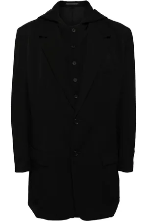 YOHJI YAMAMOTO Blazer à empiècements