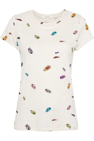 RAG&BONE T-shirt imprimé en coton Pima