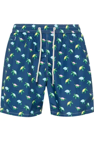 MC2 SAINT BARTH Short de bain à imprimé graphique