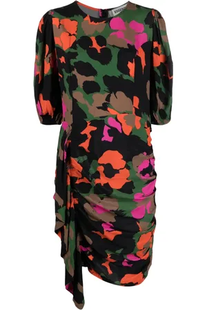 Essentiel Antwerp Robe drapée à fleurs