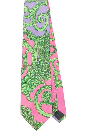 VERSACE Cravate en soie (années 1990)