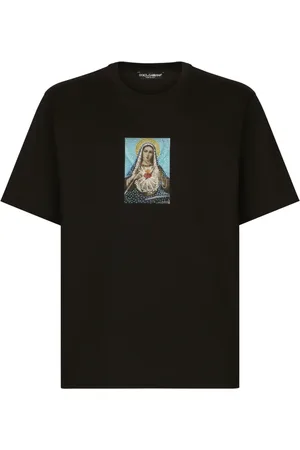 Dolce & Gabbana T-shirt en coton à imprimé graphique
