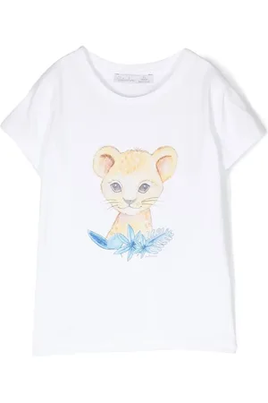 PATACHOU T-shirt en coton à imprimé graphique
