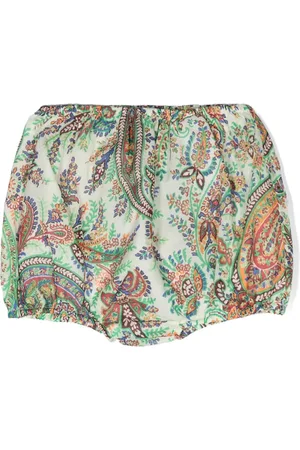 Etro Short bloomer en coton à fleurs