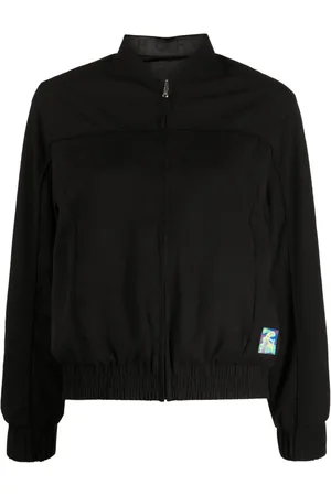 AGNÈS B. Veste bomber à patch logo