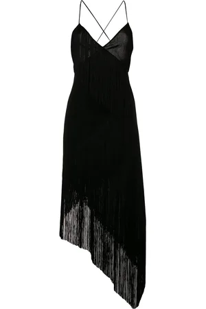 Givenchy Robe mi-longue à franges