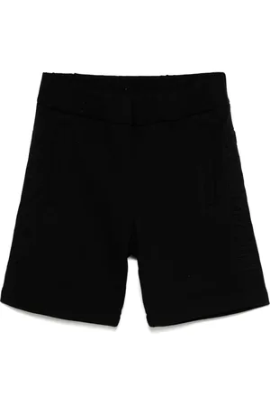 Balmain Short à logo embossé