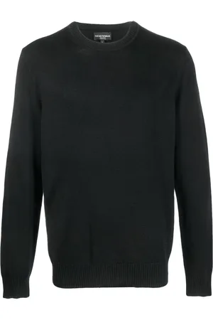 Emporio Armani Pull en laine à col rond