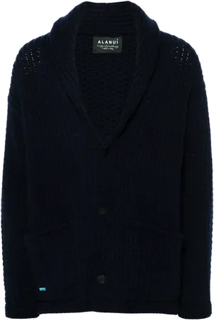 Alanui Cardigan Finest en maille torsadée