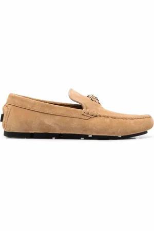VERSACE Mocassins La Medusa en daim