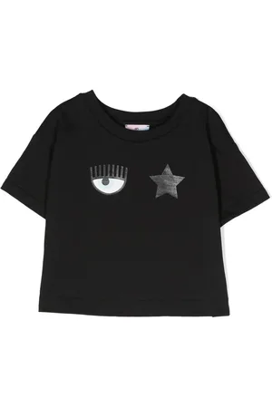 Chiara Ferragni T-shirt en coton à imprimé Eyelike