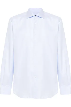corneliani Chemise à motif zigzag