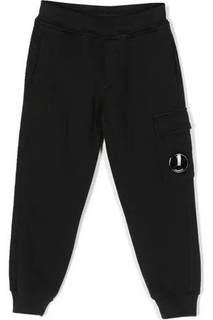 C.P. Company Pantalon de jogging à détail de lentille signature