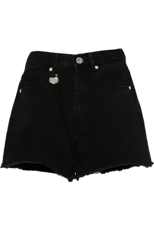 Chocoolate Short en jean à bords francs