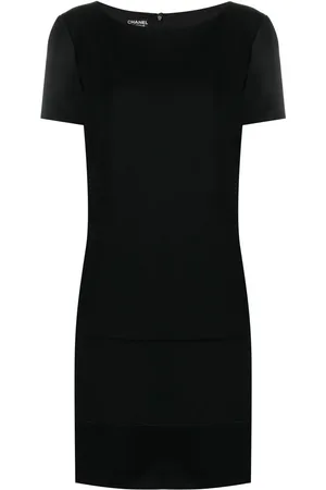 CHANEL Robe 1998 à manches courtes