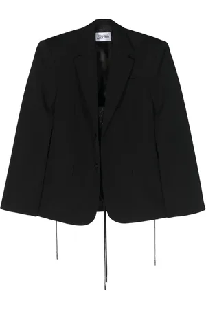 Jean Paul Gaultier Blazer Corset à simple boutonnage