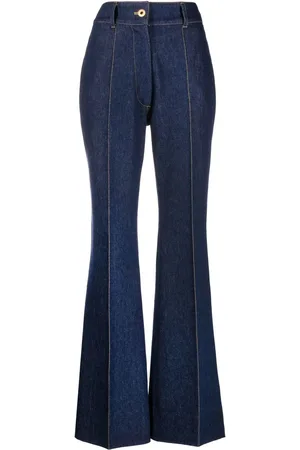 Patou Pantalon de tailleur à coupe évasée