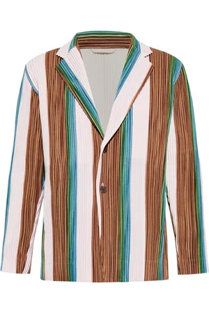 Issey Miyake Blazer à design plissé