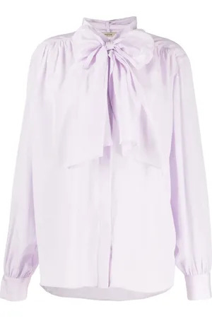 SYSTEM Blouse à col lavallière