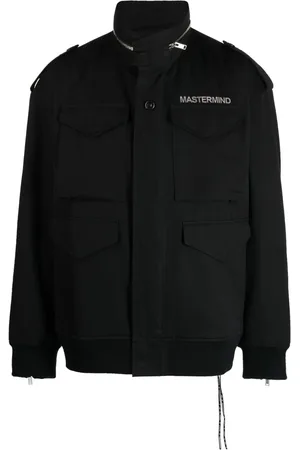 MASTERMIND JAPAN Veste zippée à logo imprimé