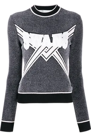 OFF-WHITE Top en maille à logo