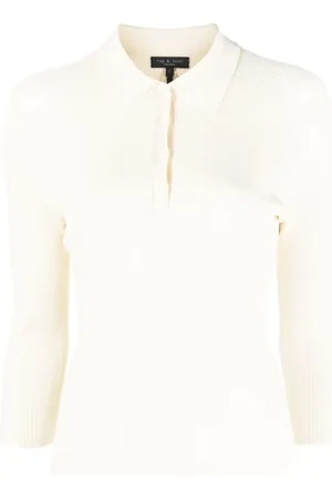 RAG&BONE Polo Pacey en maille nervurée