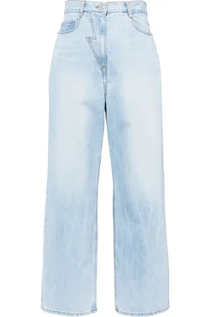 pushBUTTON Jean à coupe droite