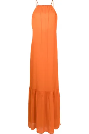 Lethicia Bronstein Robe longue Orion à dos ouvert