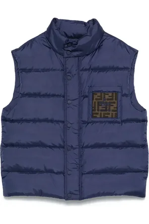 Fendi Gilet à patch logo