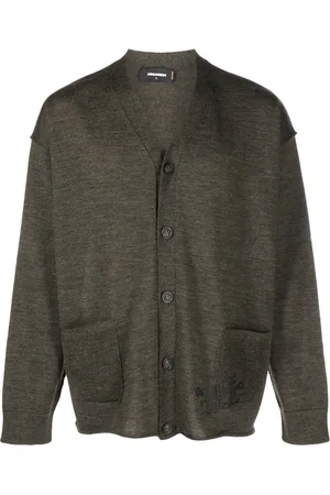 Dsquared2 Cardigan en laine vierge à col v