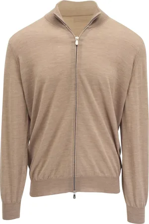 Brunello Cucinelli Cardigan à fermeture zippée