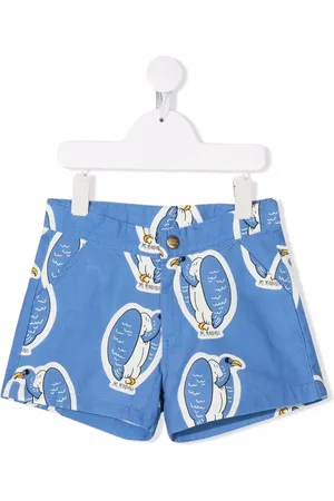 Mini Rodini Short à imprimé animalier