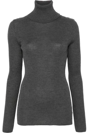 NUDE Pull en maille nervurée