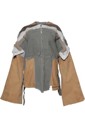 Natasha Zinko Veste à design patchwork