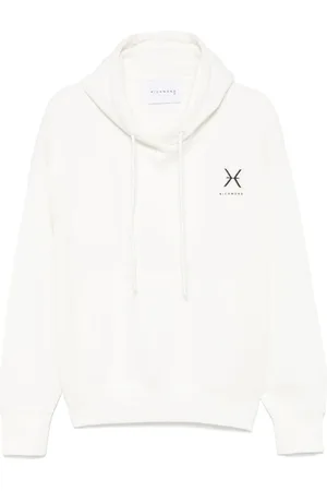 John Richmond Hoodie à patch logo