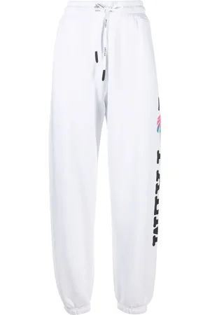 Palm Angels Pantalon de jogging en coton à logo imprimé