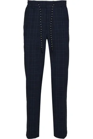 HUGO BOSS Pantalon fuselé à carreaux